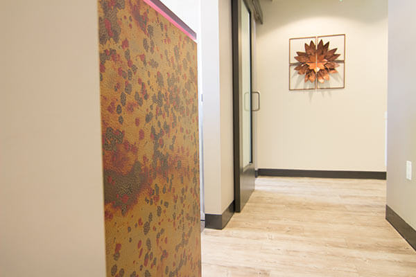 A hallway at Judy C. Chen, DDS
